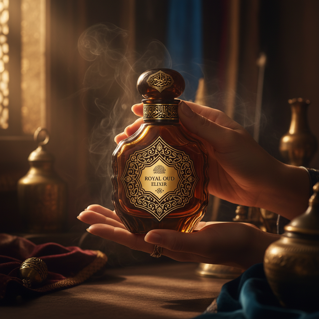 Royal Oud Elixir lifestyle shot